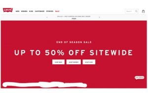 levis sale near me